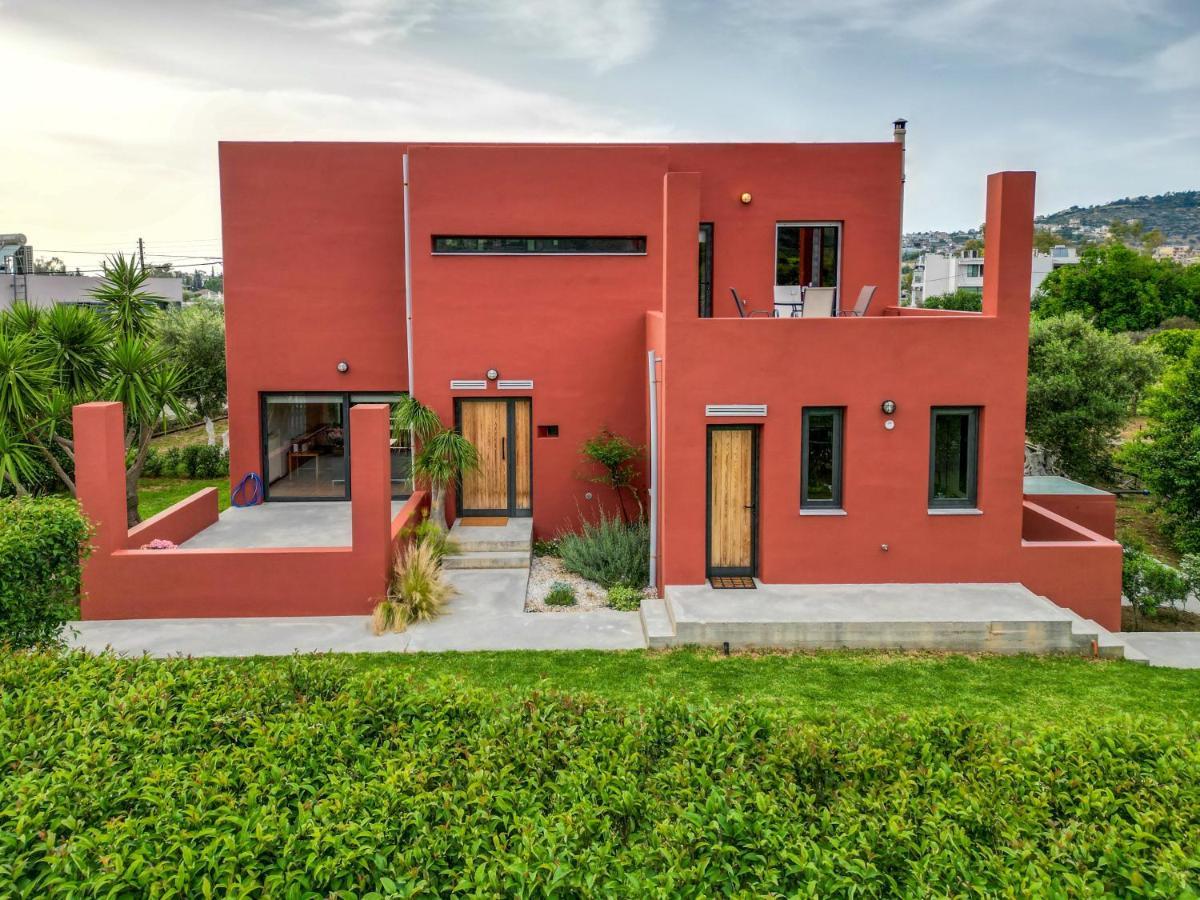 Red Castle Villa Souda Exteriör bild