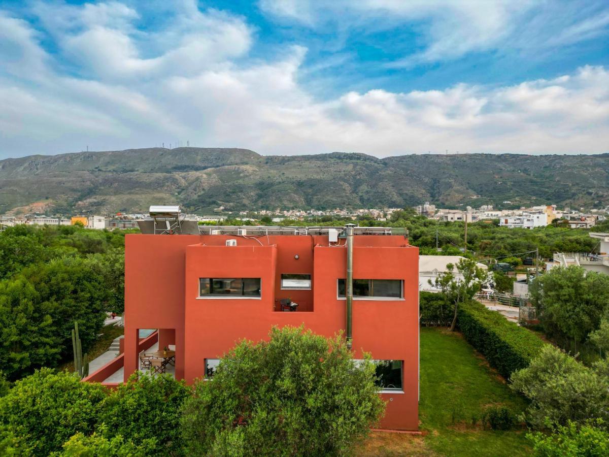 Red Castle Villa Souda Exteriör bild