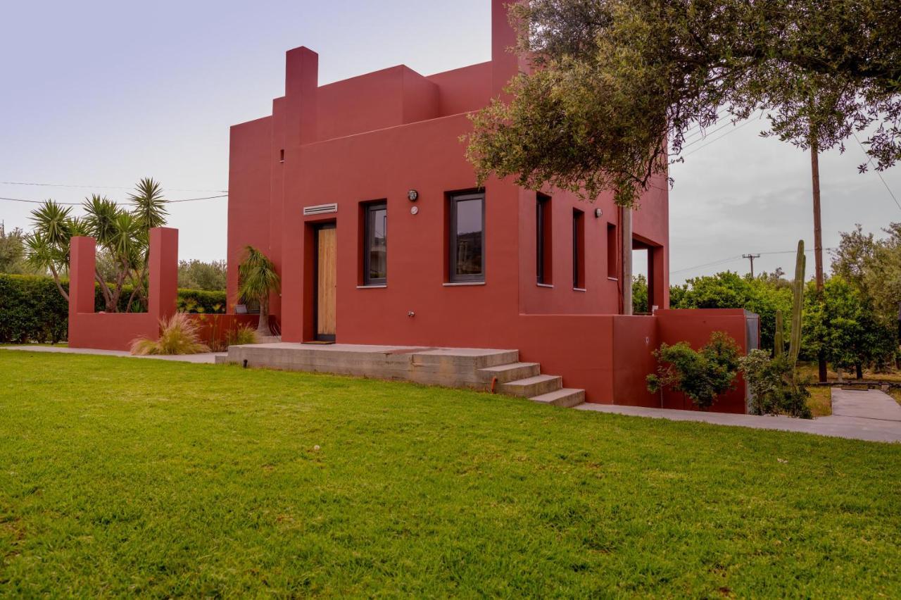 Red Castle Villa Souda Exteriör bild
